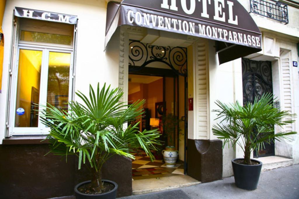 Hotel Convention Montparnasse Paris Exterior foto